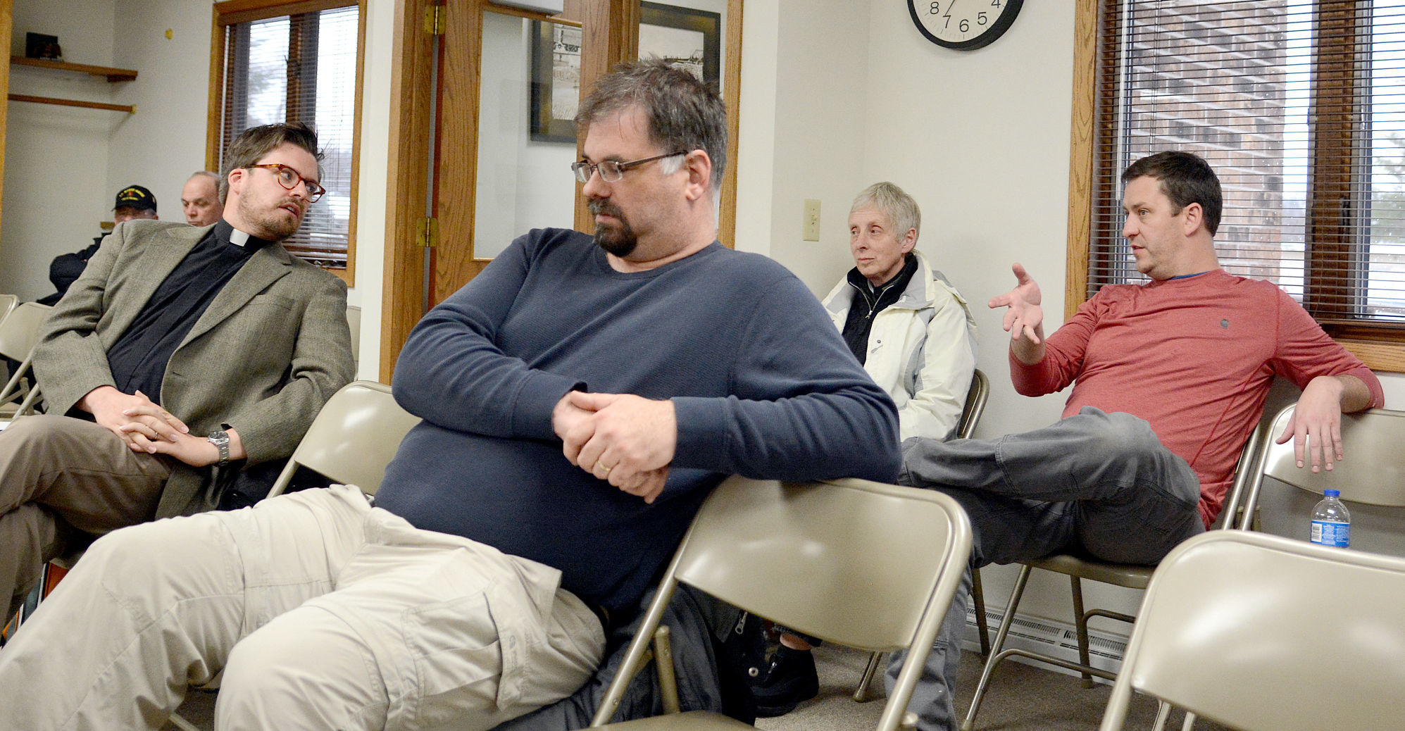West Baraboo Village Board discussion